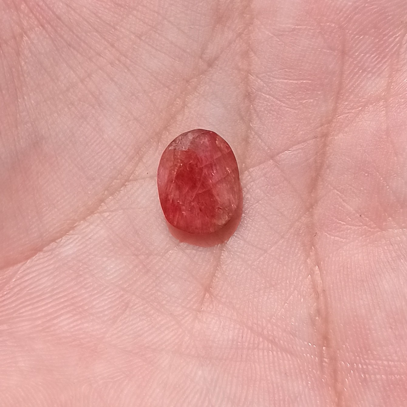 سنگ یاقوت سرخ اصل معدنی زیبا