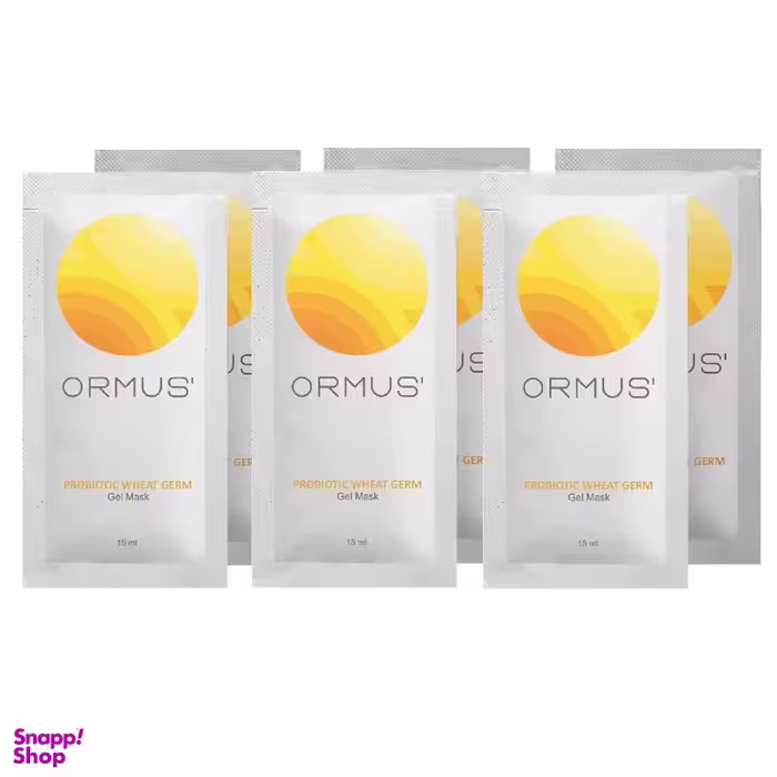 ماسک صورت اورموس مدل جوانه گندم حجم 15 میلی لیتر مجموعه 6 عددی