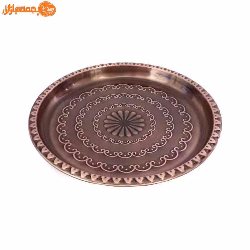 سینی پذیرایی طرح مسی