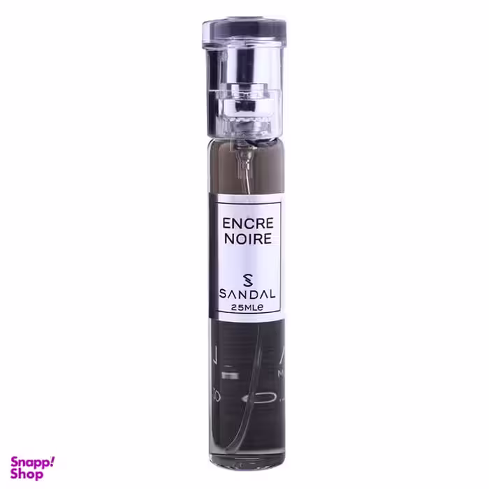 عطر جیبی مردانه صندل مدل ENCRE NOIRE حجم 25 میلی لیتر