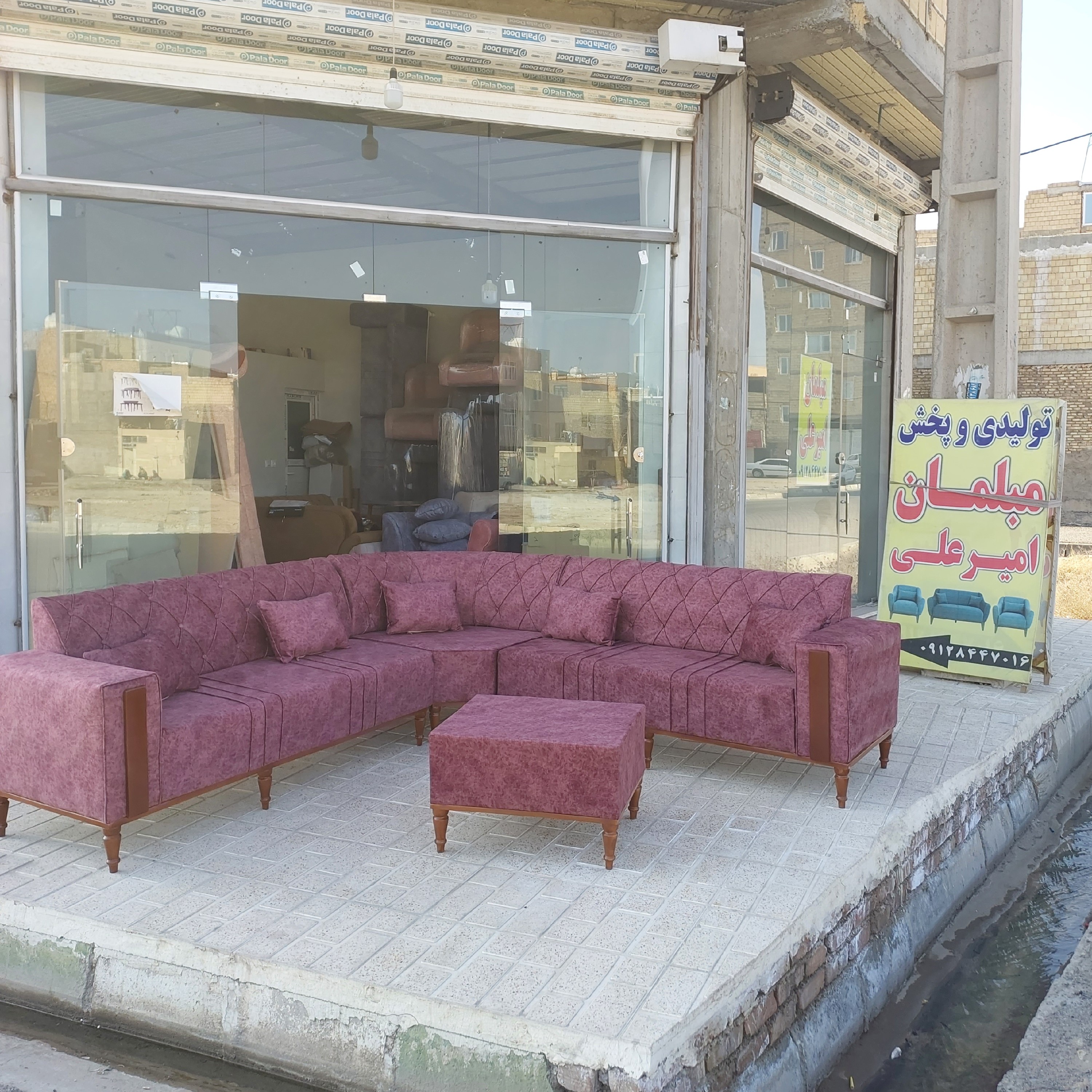 مبل 6نفره راحتی تنوع رنگ و مدل به انتخاب مشتری 