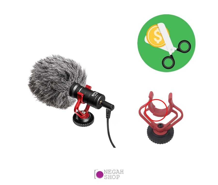 میکروفون شات گان بویا Boya BY-MM1(زیر قیمت)