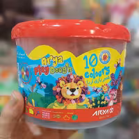 خمیر سطلی  10 رنگ آریا