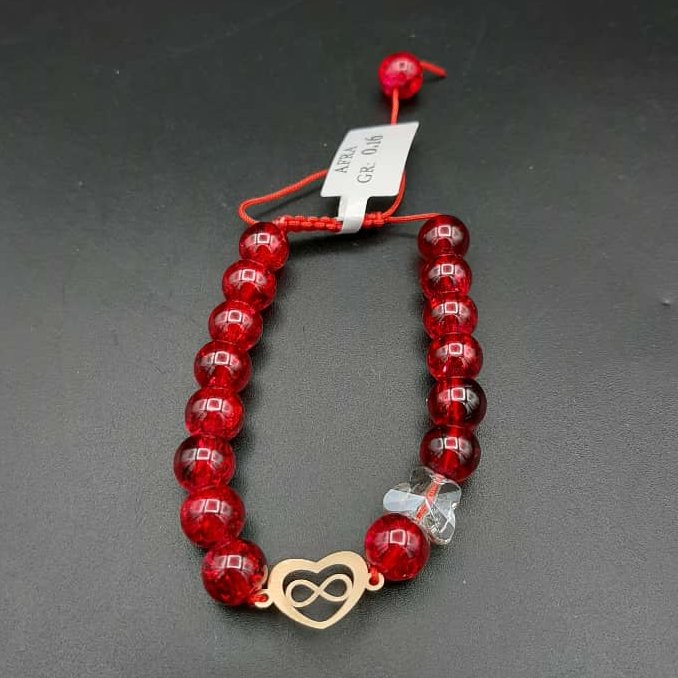 دستبند بند سنگی23وطلا160سوت