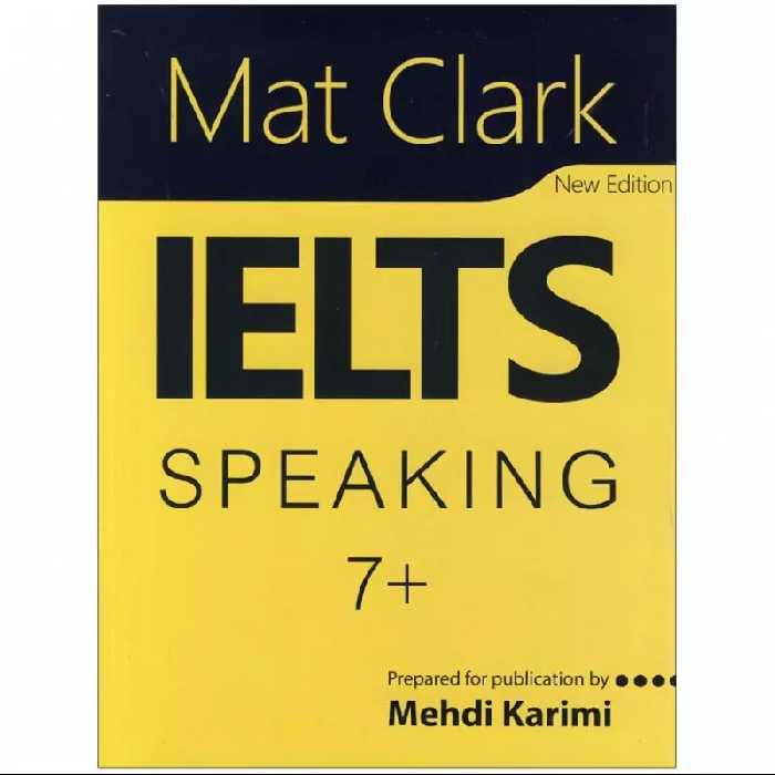 Mat Clark IELTS Speaking Plus 7 کتاب
