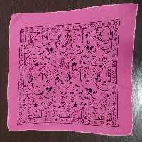 باندانا طرح زییا   سایز 50 در 50  