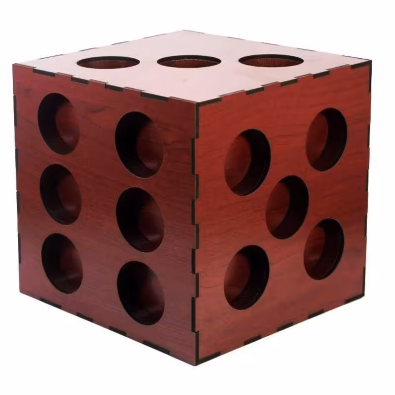 جاشمعی - شمعدان مرکوری شاپ مدل تاس کد 112503