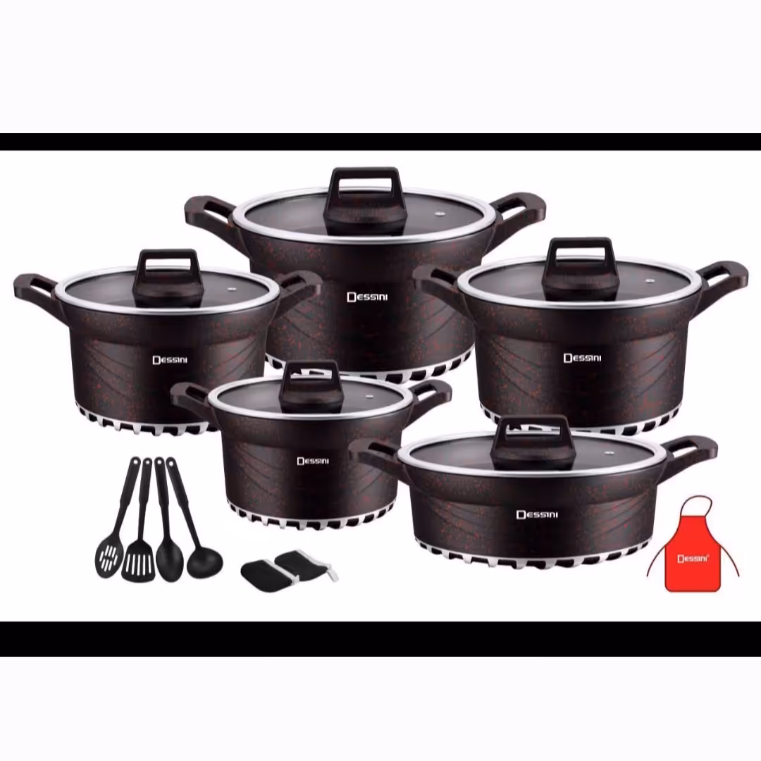 سرویس قابلمه 17 پارچه دسینی مدل 9008 