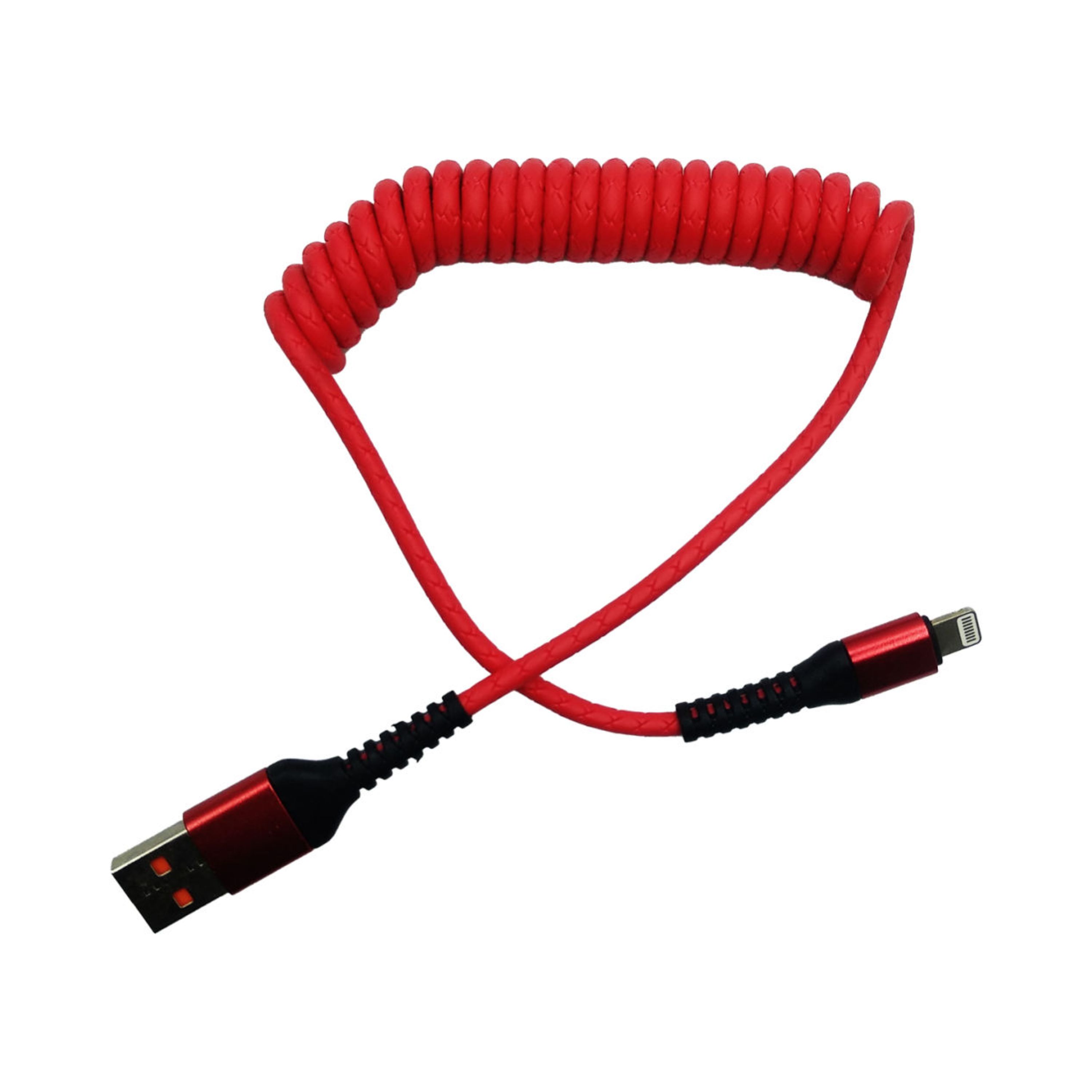 کابل تبدیل USB به لایتنینگ مدل 818ZM.A طول 1 متر رنگ صورتی