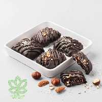 شکلات رژیمی کتویی با مغز فندق و نارگیل 120 گرم ( کتوژنیک , بدون قند , رژیمی )