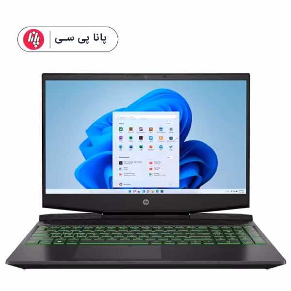 لپتاپ HP Pavilion Gaming dk2028nq i5(11300H) 8 512SSD 4G