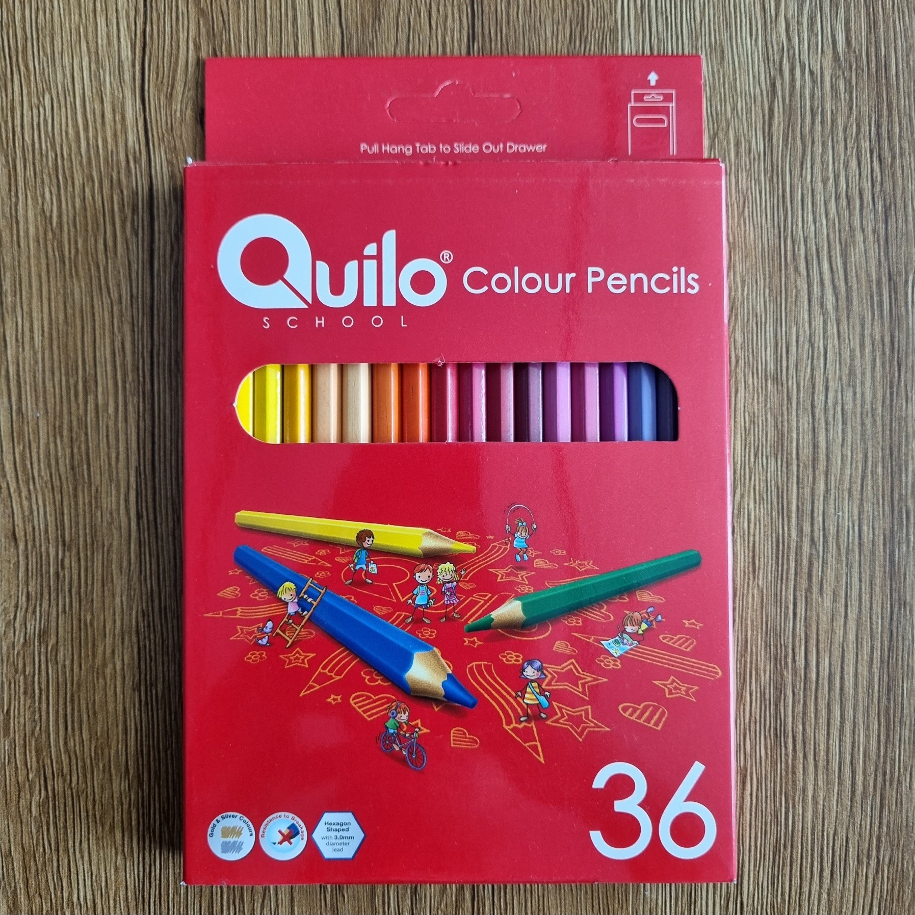 مداد رنگی 36 رنگ کوییلو