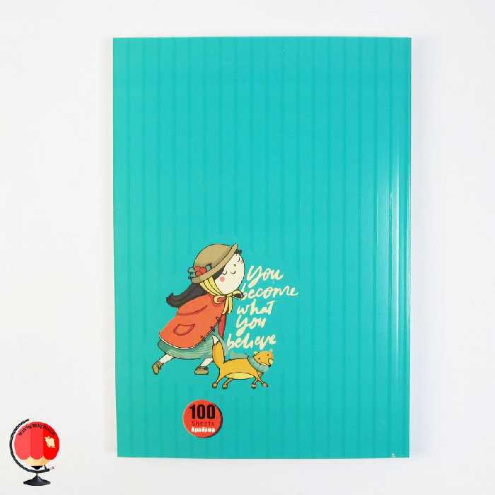 دفتر مشق 100 برگ طرح دختر آپادانا