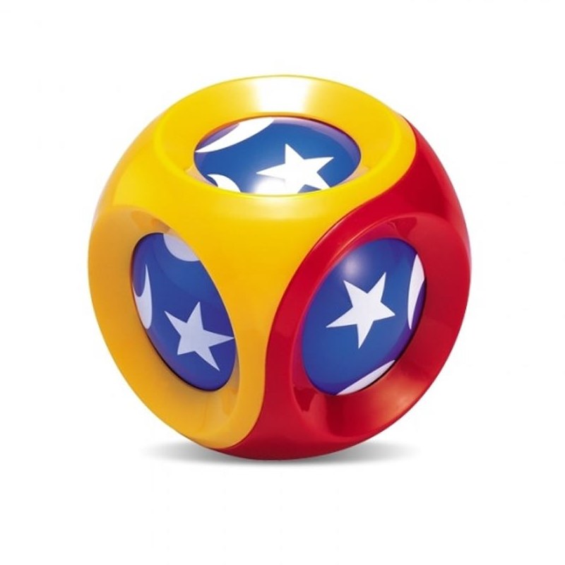 اسباب بازی نوزادی جغجغه  توپی چرخان ماه و ستاره  تولو Tolo