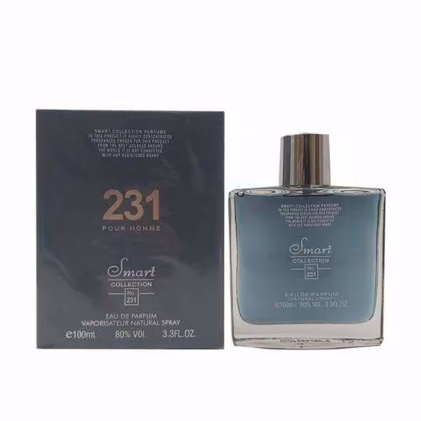 عطر ادکلن مردانه اسمارت کالکشن مدل Aqva Pour Homme 231 حجم 100 میل