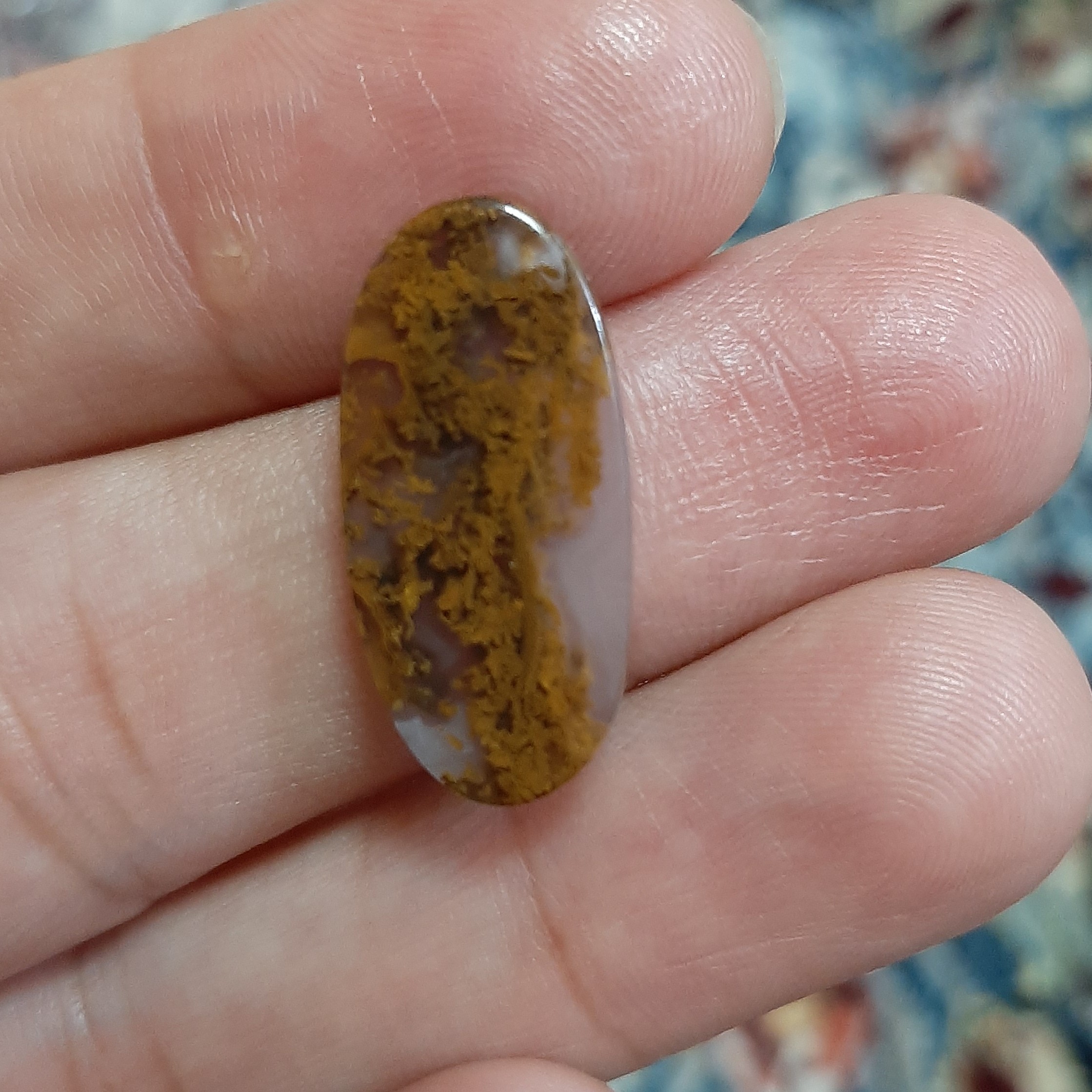 نگین عقیق شجر پاییزی