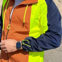 ست سویشرت و شلوار ترکینگ مردانه C407 برساد رنگ سرمه ای- آجری -فسفری سایز 2XL