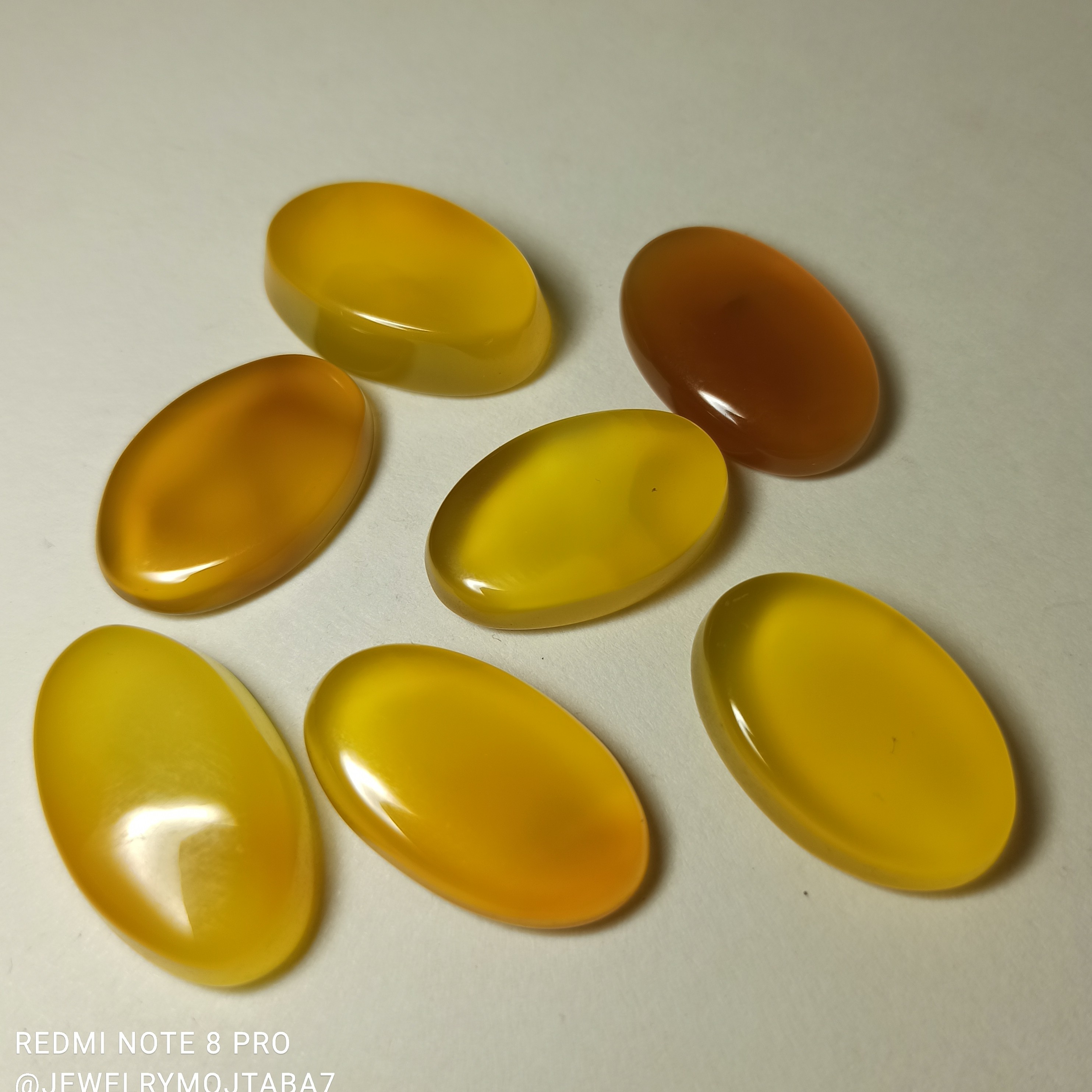 سنگ شرف شمس نگین شرف عقیق زرد 