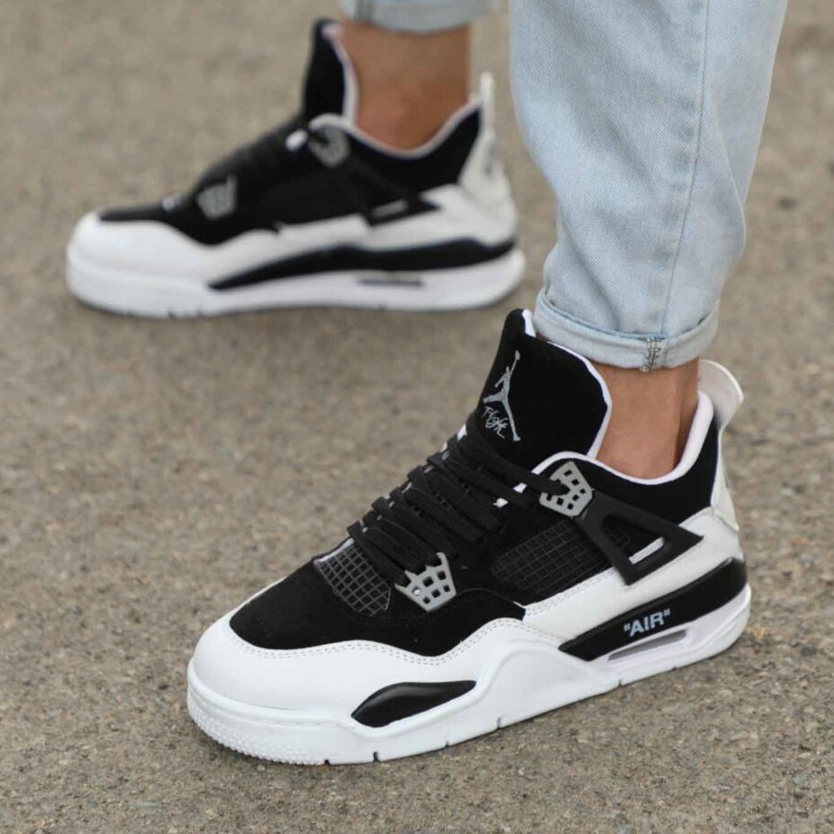ست نایک ایر جردن 4 رترو سفید تمام Nike Air Jordan 4 Retro D2