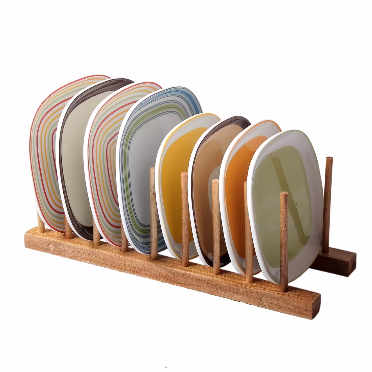 نگهدارنده ظروف و نظم دهنده کابینت چوبی