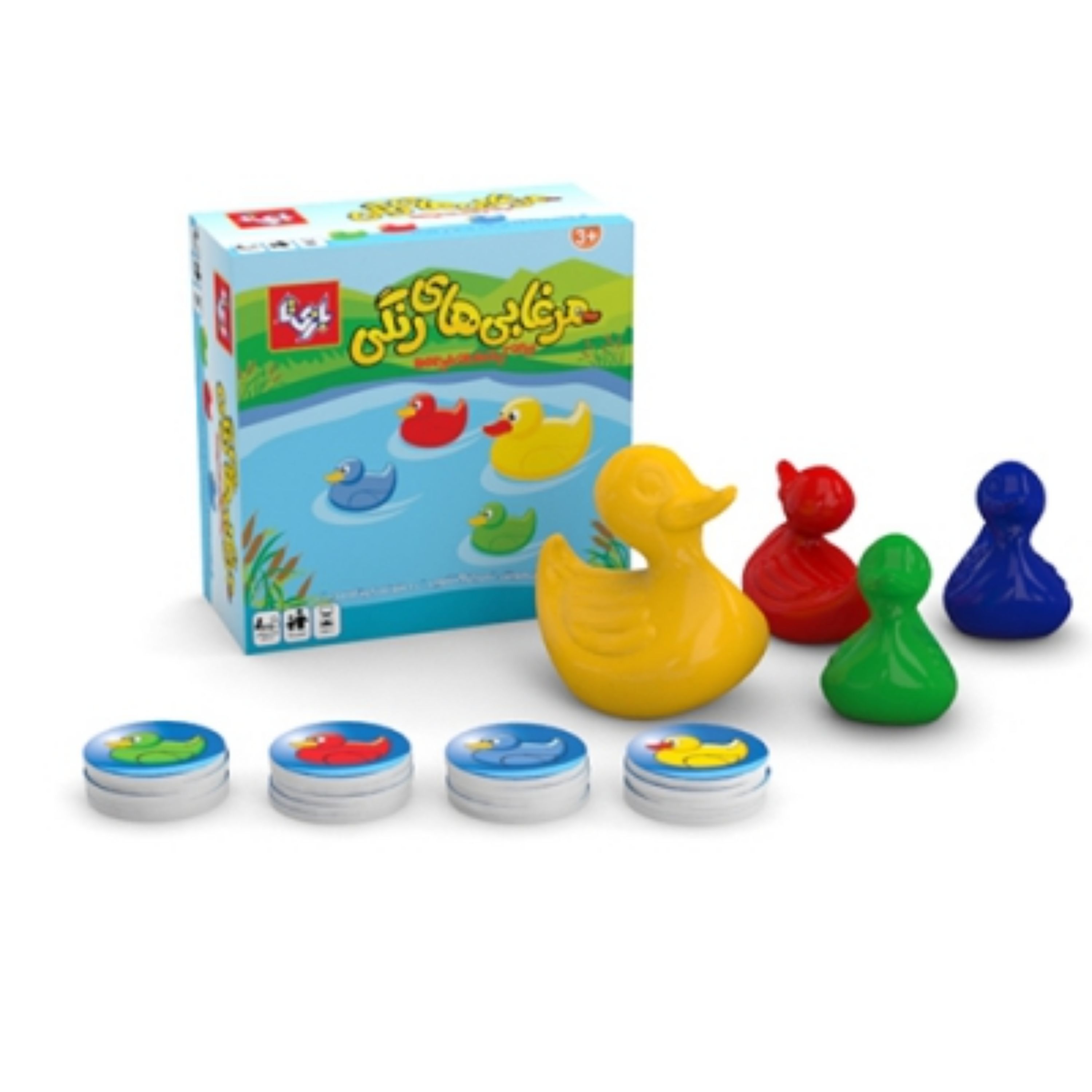 بازی فکری مرغابی های رنگی