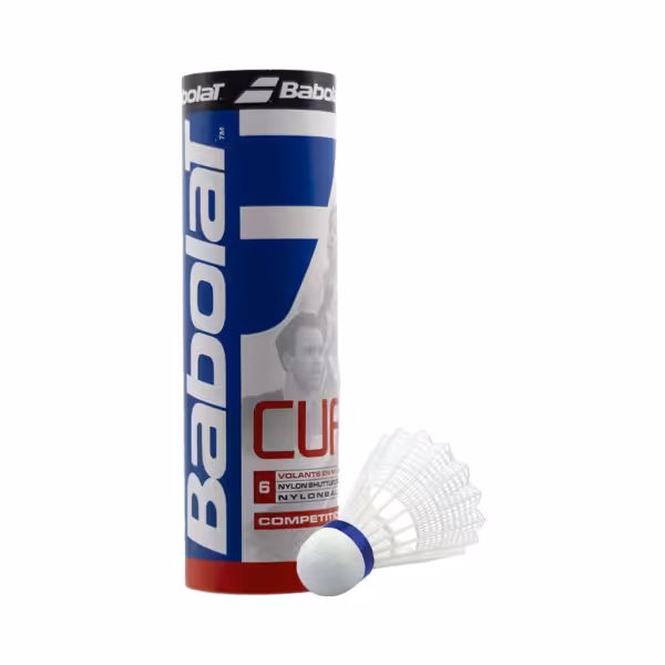 توپ بدمینتون بابولات مدل COMPETITION  CUP بسته 6 عددی (اصل) | Babolat competition cup 6-Pack