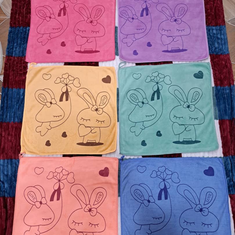 دستمال آشپزخانه نانو خرگوشی سایز40×40 آلمانی کیفیت درجه 1