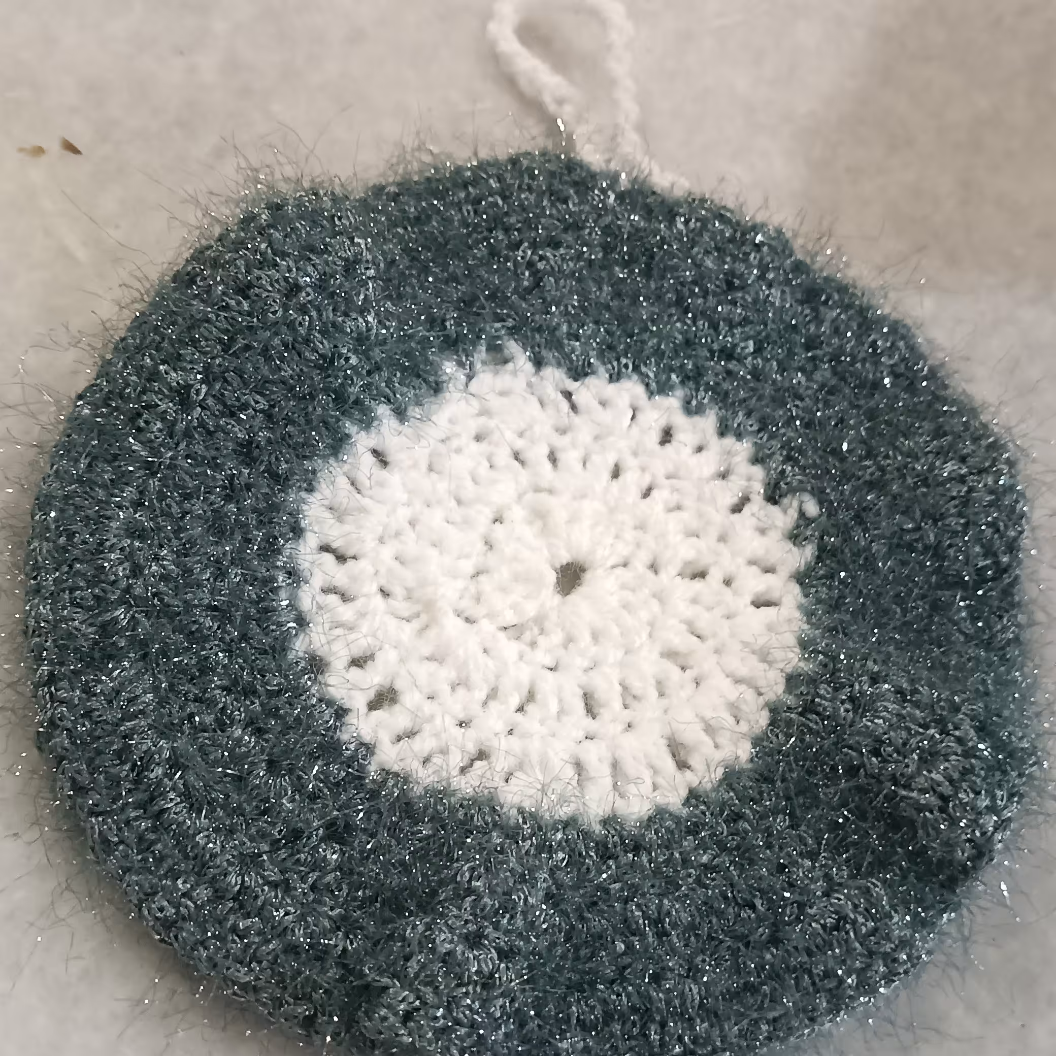 اسکاج با کاموا سوزنی