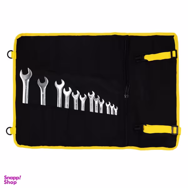 مجموعه 12 عددی آچار یک سر تخت و یک سر رینگی مدل YPMZ-012