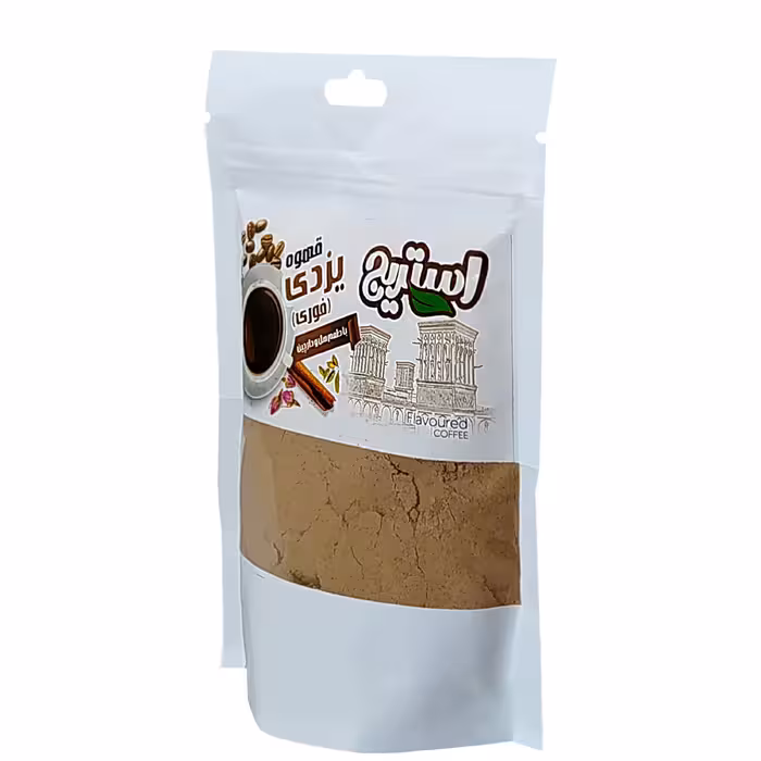 قهوه یزدی (قهوه به همراه هل و دارچین) استریج - بسته 200 گرمی