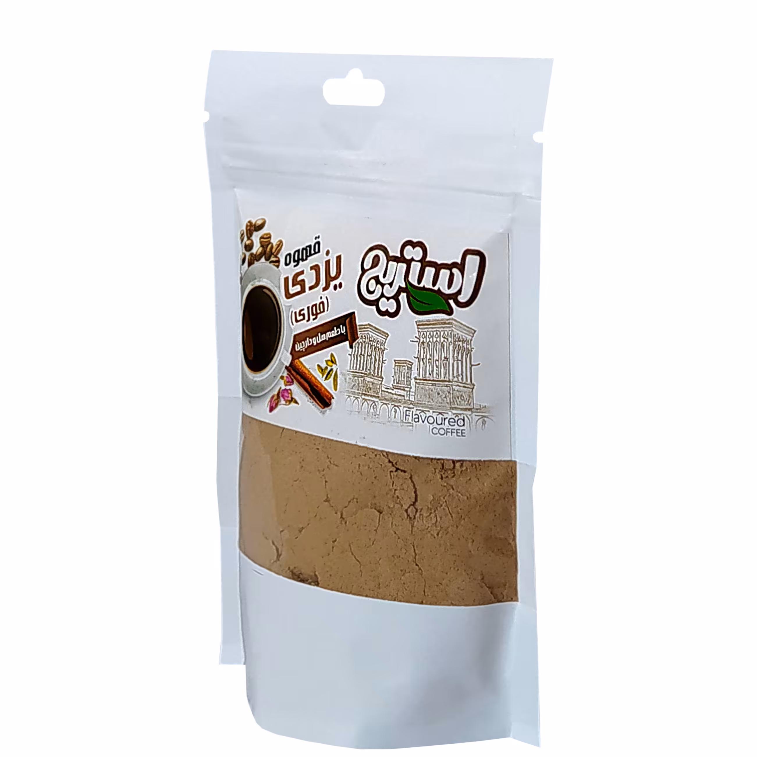 قهوه یزدی (قهوه به همراه هل و دارچین) استریج - بسته 200 گرمی