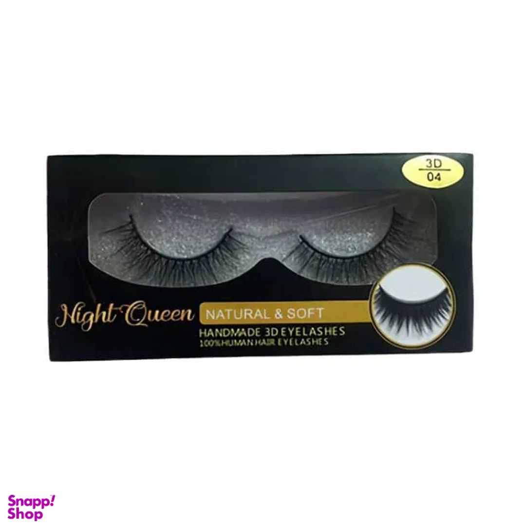 مژه مصنوعی مدل Night Queen 3D شماره 04