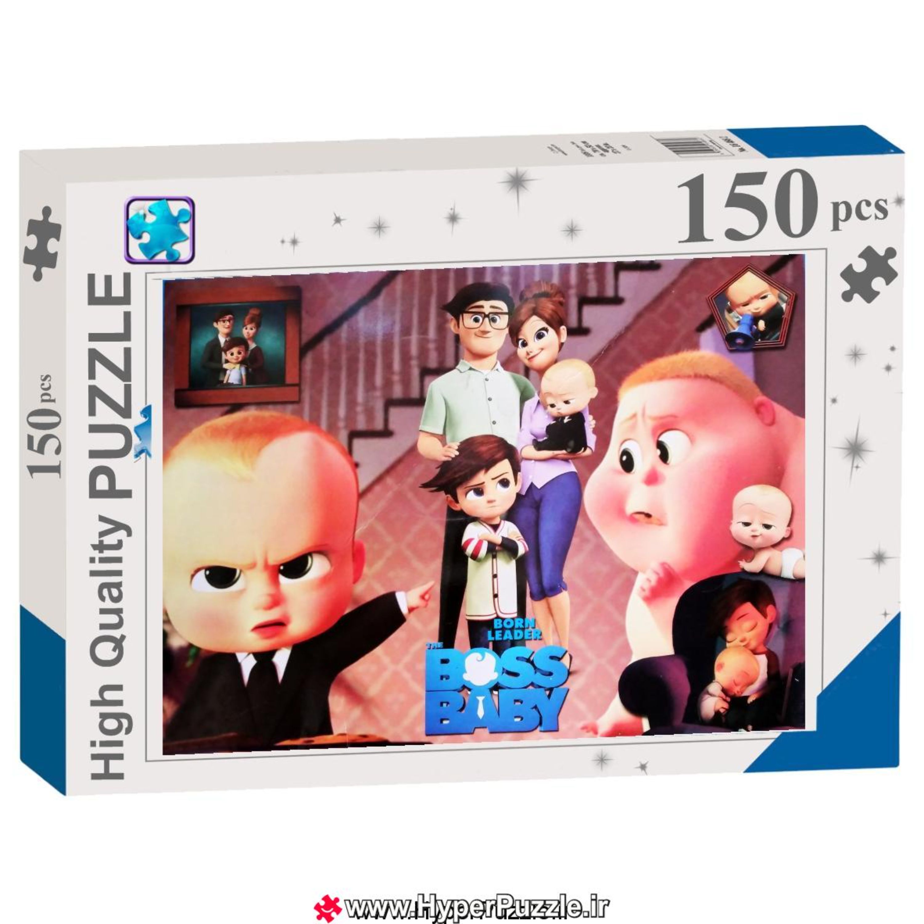 پازل فومی 150 تکه بچه رییس 