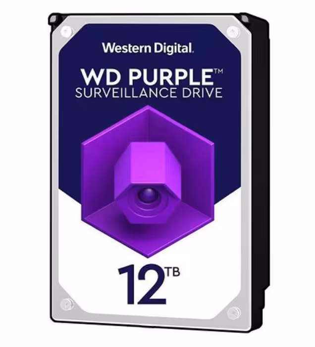هارد دیسک اینترنال وسترن دیجیتال مدل Purple WD121PURP ظرفیت 12 ترابایت