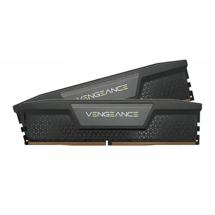 رم کورسیر مشکی دو کاناله VENGEANCE 64GB 32GBx2 4800MHz CL40 DDR5