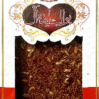 پولکی سوهانی سفارشی کنجد و مغز تخمه آفتابگردان 450 گرم ایده آل