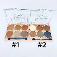 پالت  سایه ابرو شش رنگ پینک کی