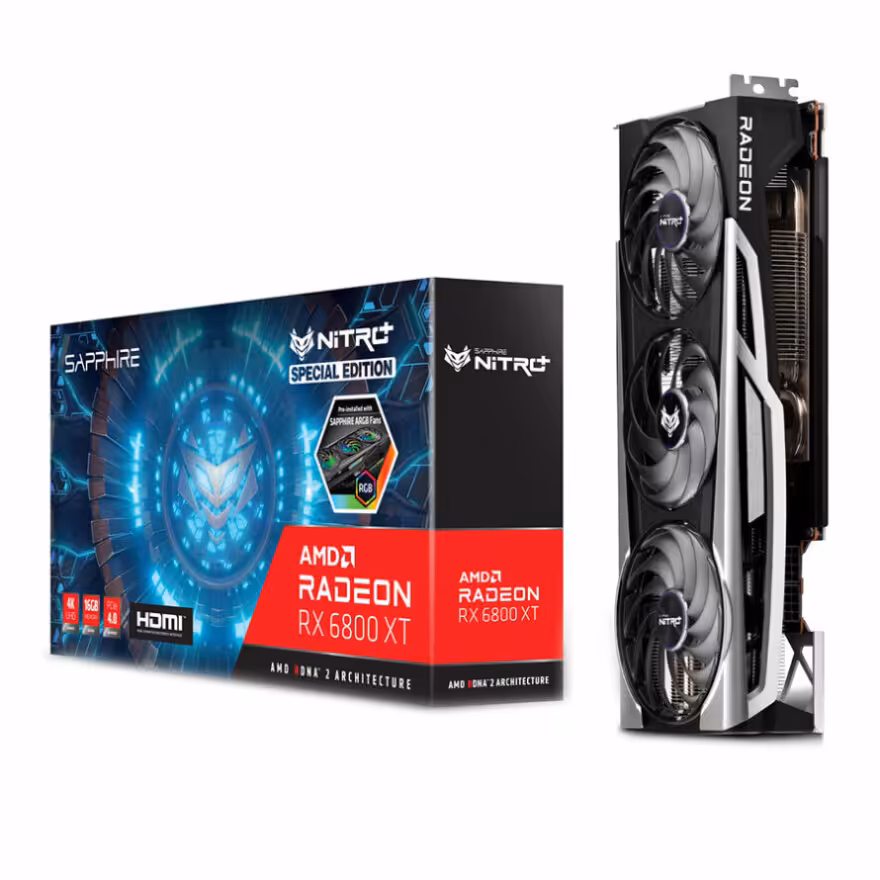 کارت گرافیک سافایر NITRO  Radeon RX 6800 XT 16GB
