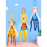 دستمال آرامش دندان گیردار طرح حیوانات هپی مانکی happy monkey