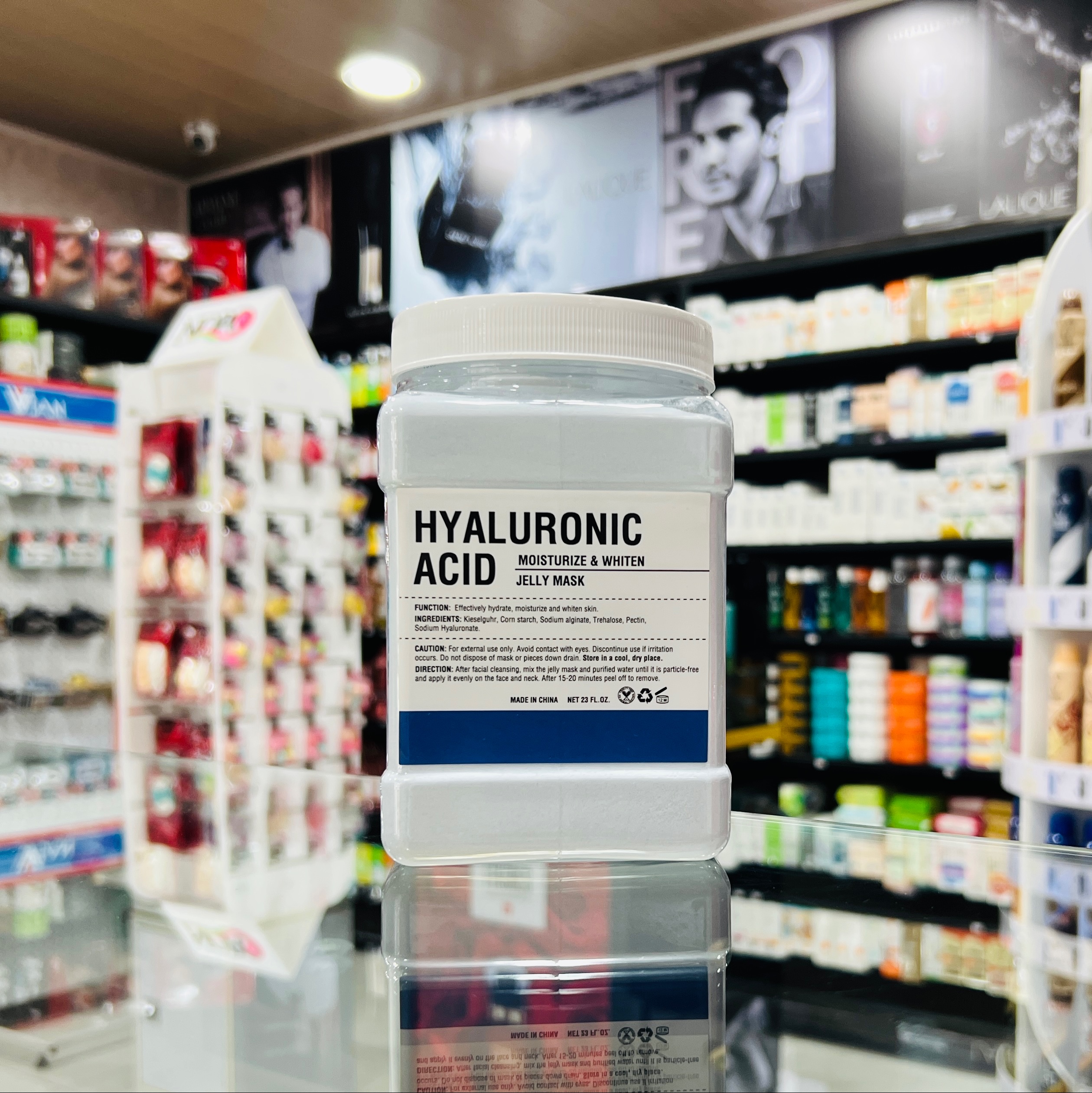 ماسک هیدروژلی صورت هیالورونیک اسید650گرمی