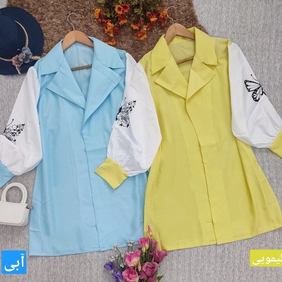مانتو آستین پروانه