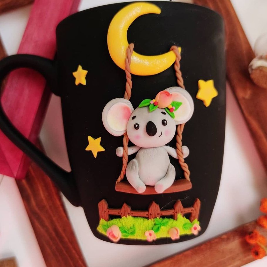 ماگ طرح کوآلا  تاب سوار. کاملا ضدآب شده و قابل استفاده