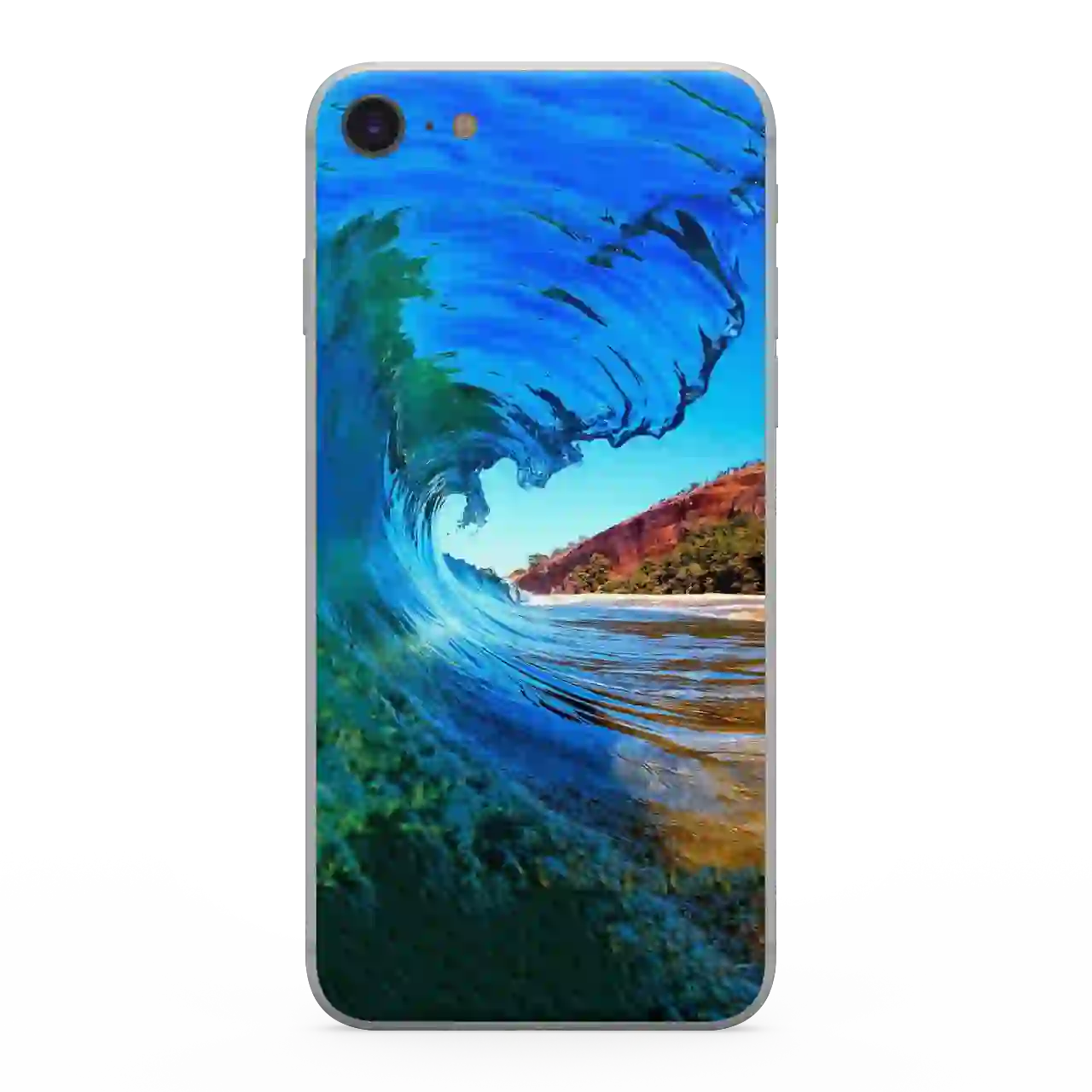 قاب گوشی موج های آبی  مدل T48