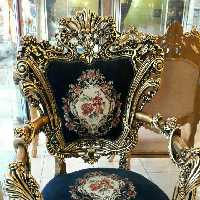 مبل استیل مدل مرجان 7نفره و 9نفر ترکیب رنگ بندی چوب و پارچه به سلیقه مشتری انجام میشود 