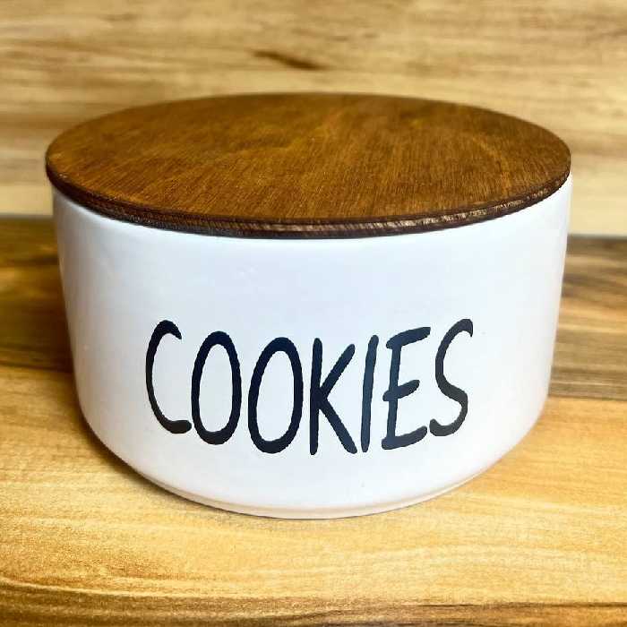 کوکی سرامیکی  بدون پایه سایز بزرگ 