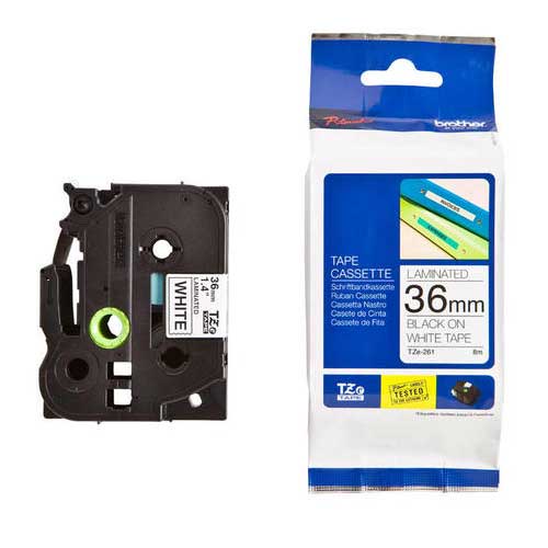 برچسب لیبل پرینتر برادر مدل TZe-261