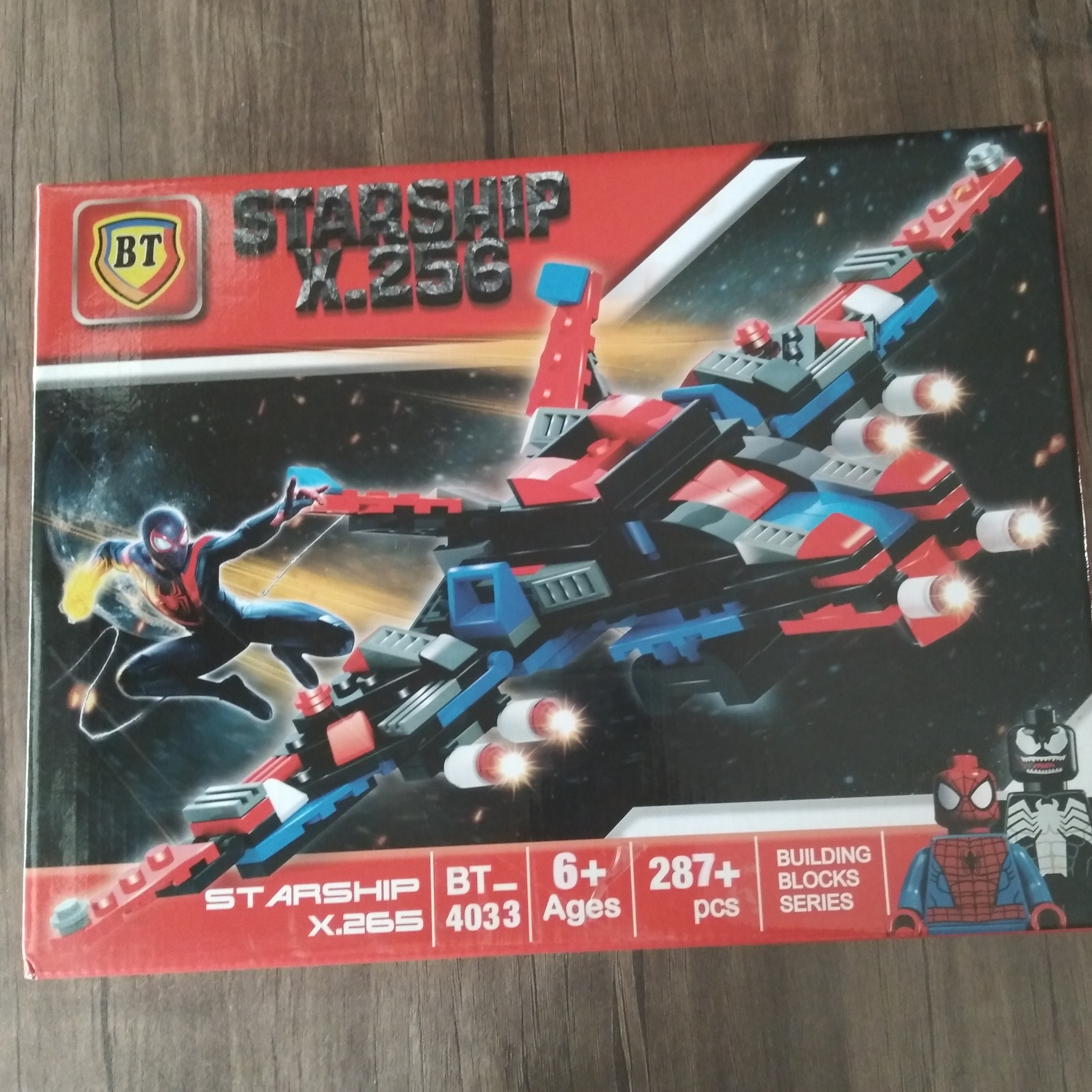 بازی فکری لگو اسپایدر من