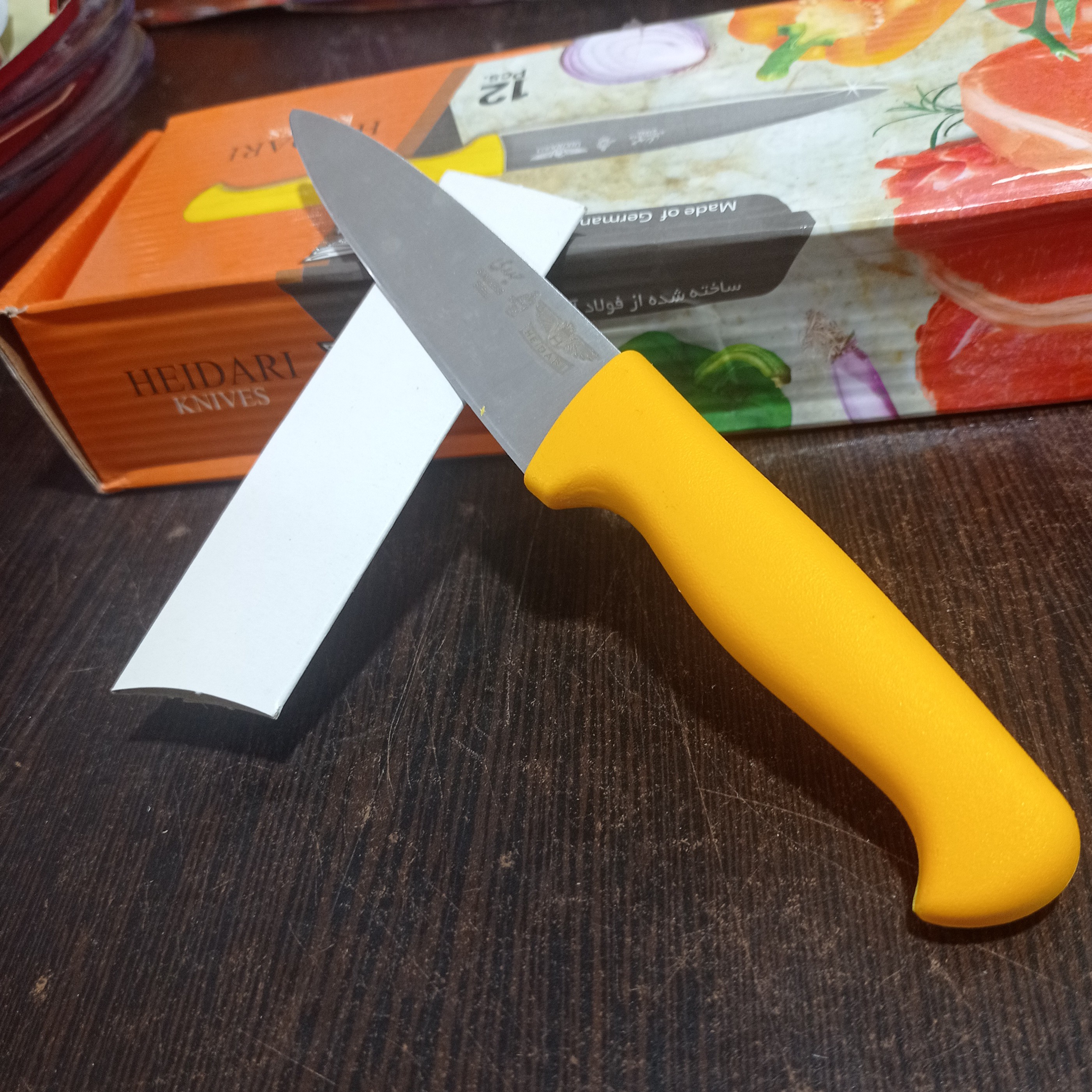 چاقوی حیدری دسته پلاستیک سایز بره ای