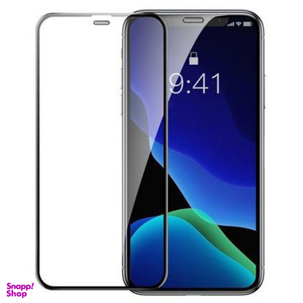 گلس گوشی مدل 11D Iphone Xmax همراه با توری محافظ اسپیکر