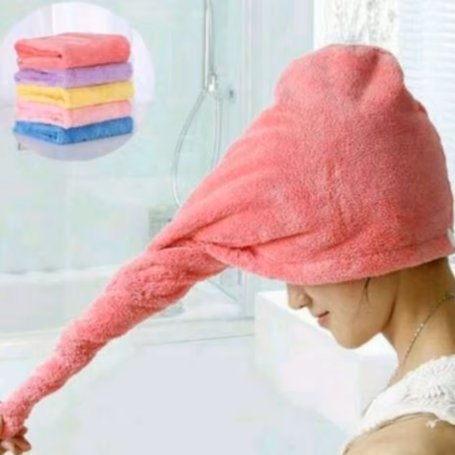 کلاه حمام حوله ای آبگیر         